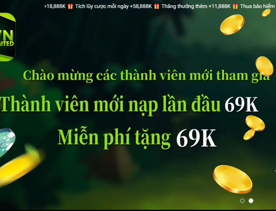 đăng ký 69vin tặng 69k miễn phí